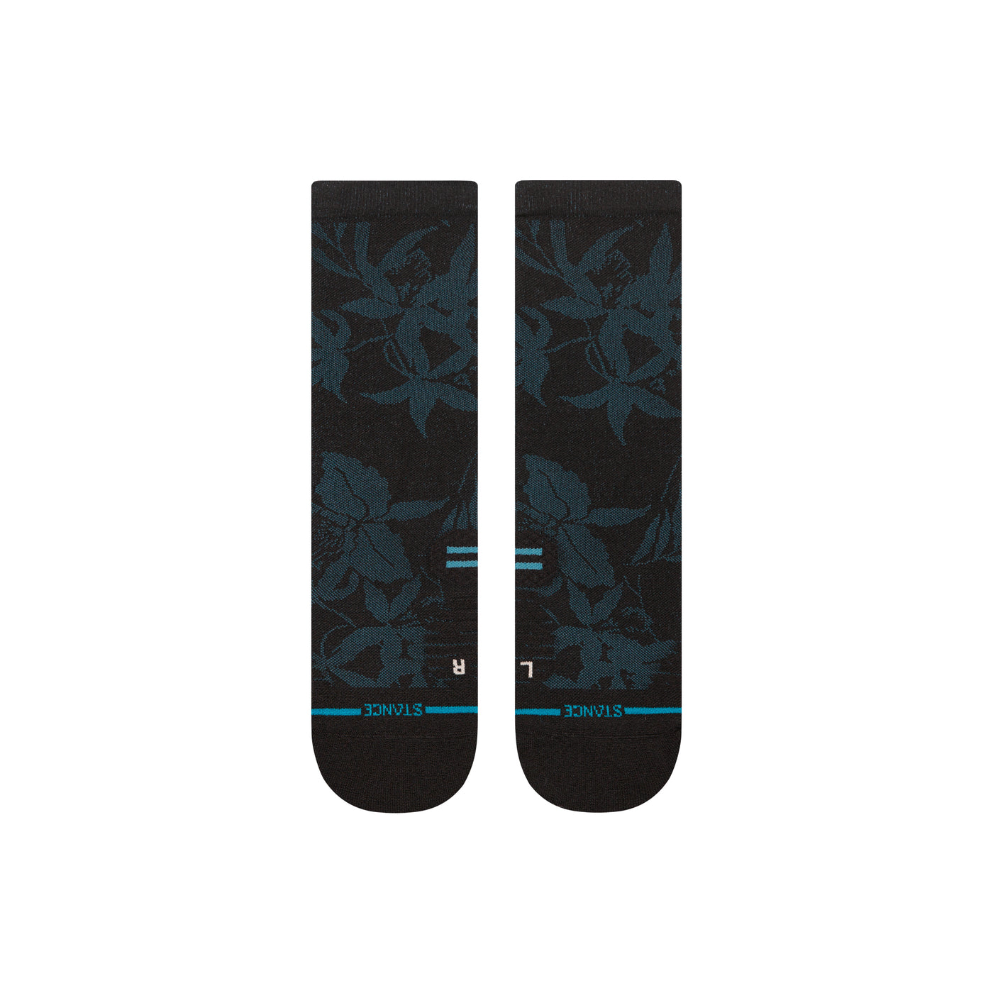 Off The Rail Black Crew Socks | Women's