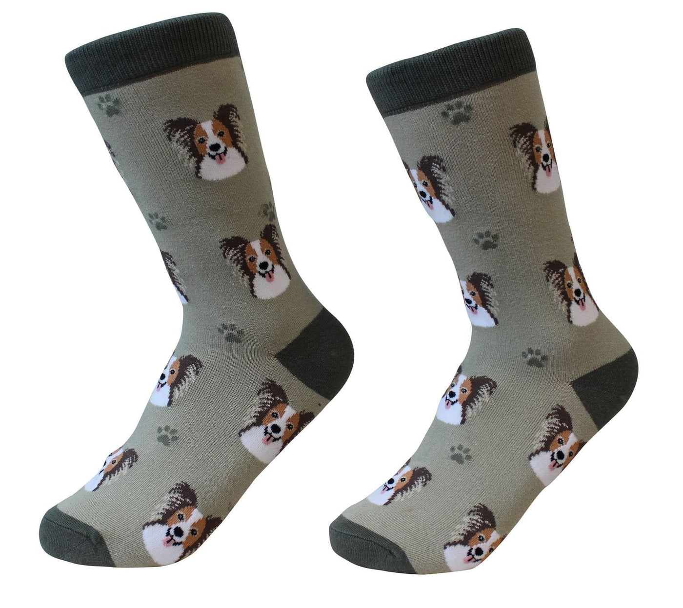 Papillon Crew Socks | Unisex - Knock Your Socks Off