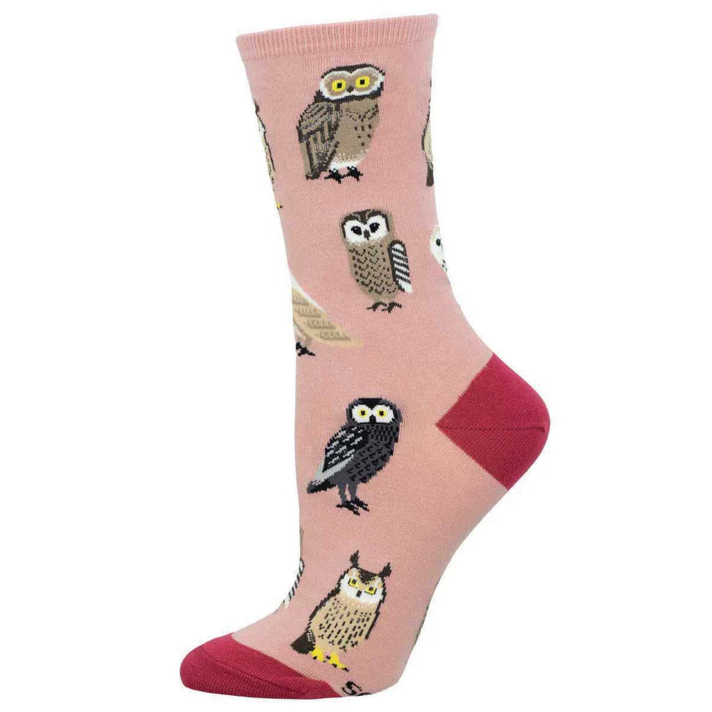 Parliament of Owls Crew Socks | Women's - Knock Your Socks Off