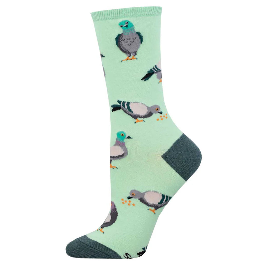 Pigeon Crew Socks | Women's - Knock Your Socks Off