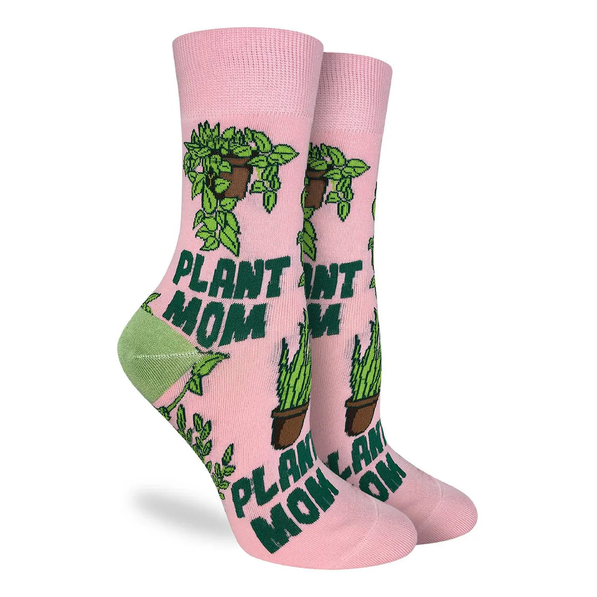 Plant Mom Crew Socks | Women's - Knock Your Socks Off