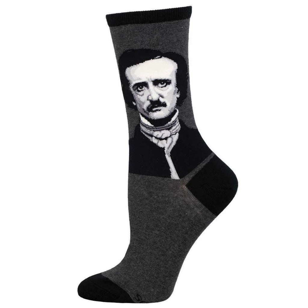 Poe Crew Socks | Women's - Knock Your Socks Off