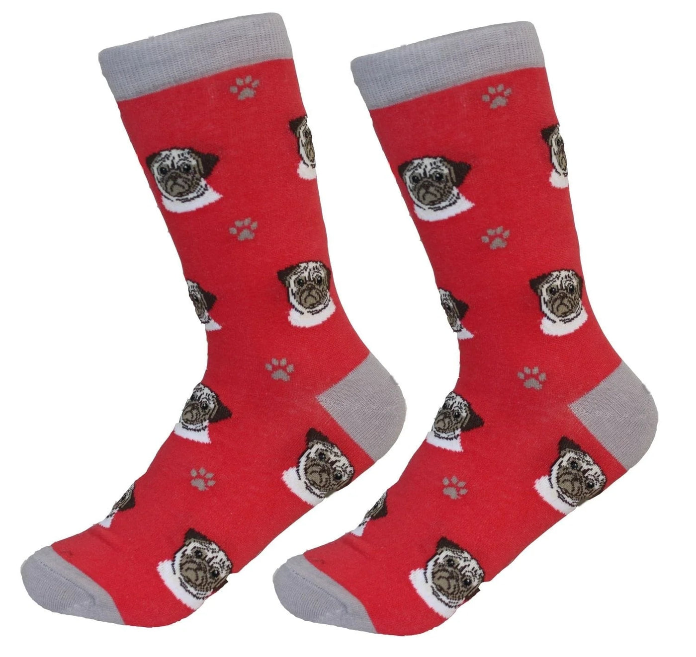 Pug Crew Socks | Unisex - Knock Your Socks Off