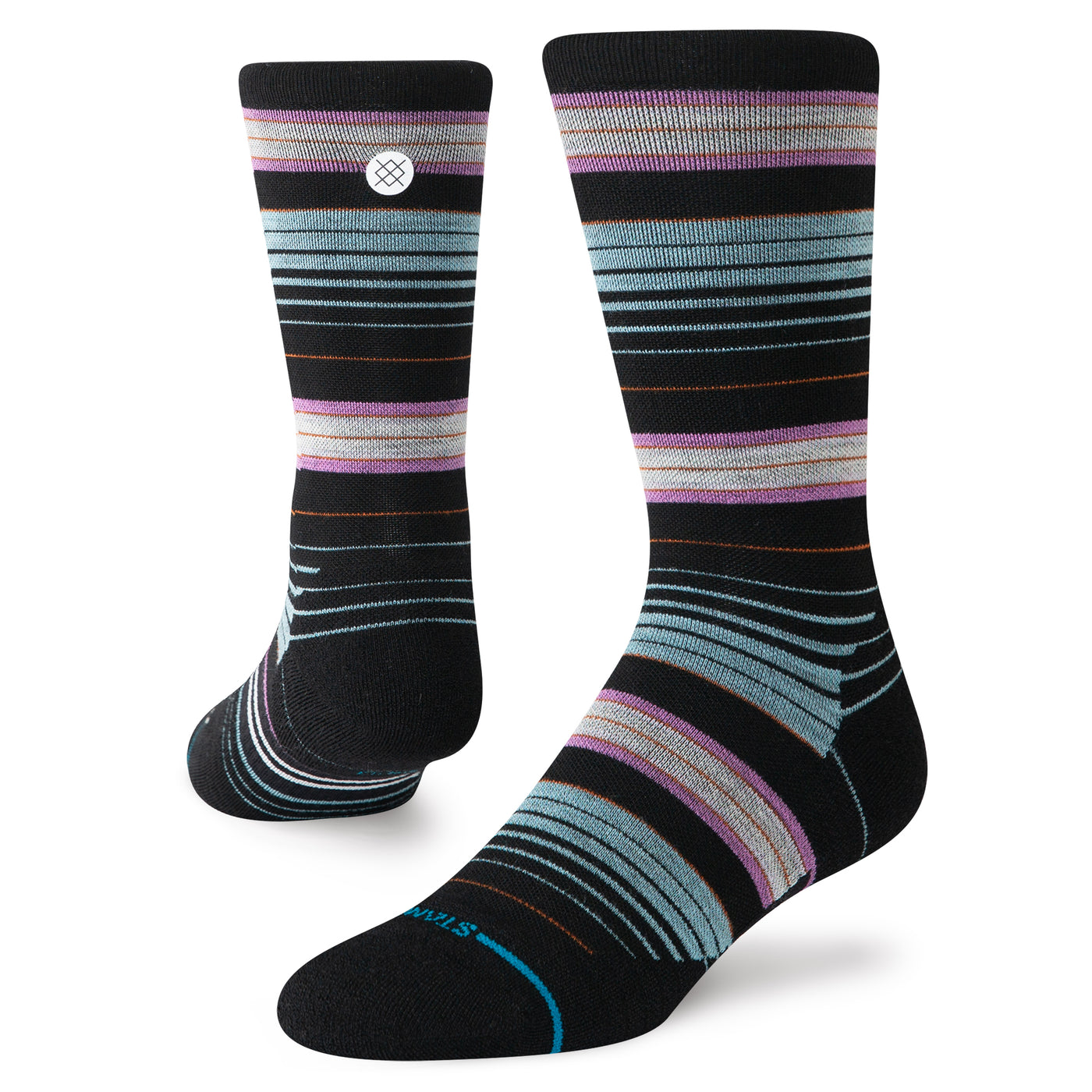 Rockford Berry Light Performance Wool Crew Socks | Women's