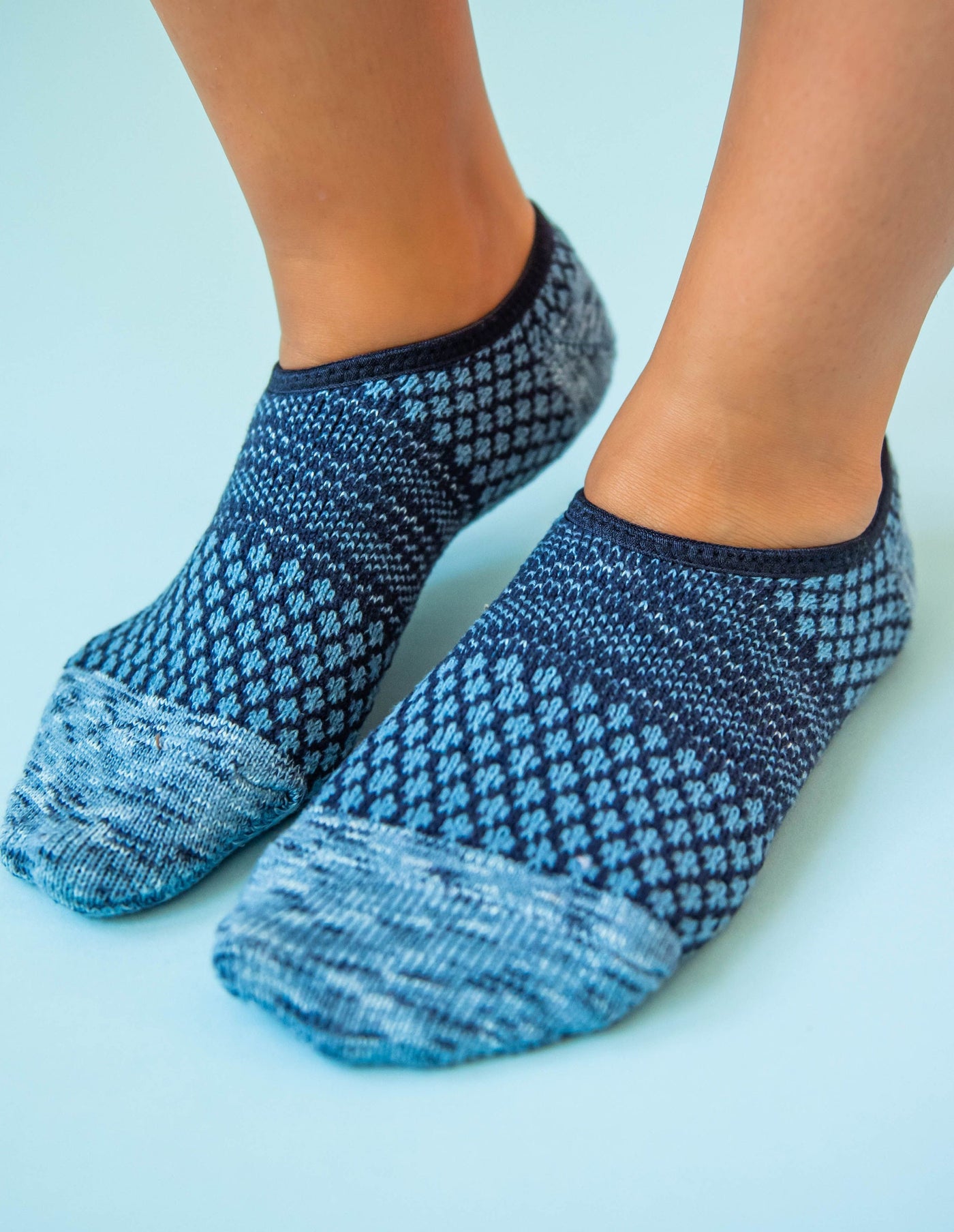 Peacoat Multi Weekend Gallery Footsie Slipper Socks | Women's