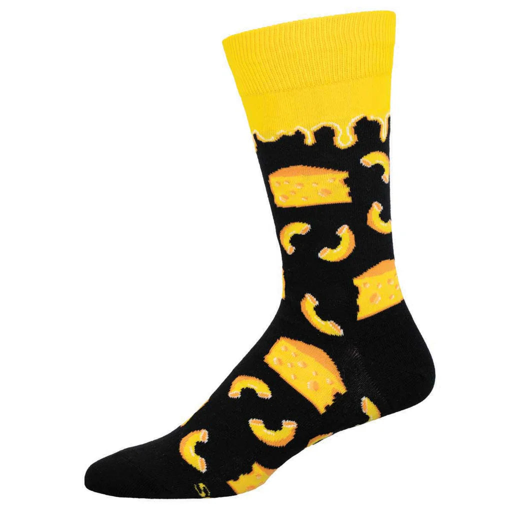 Say Cheese Crew Socks | Men's - Knock Your Socks Off