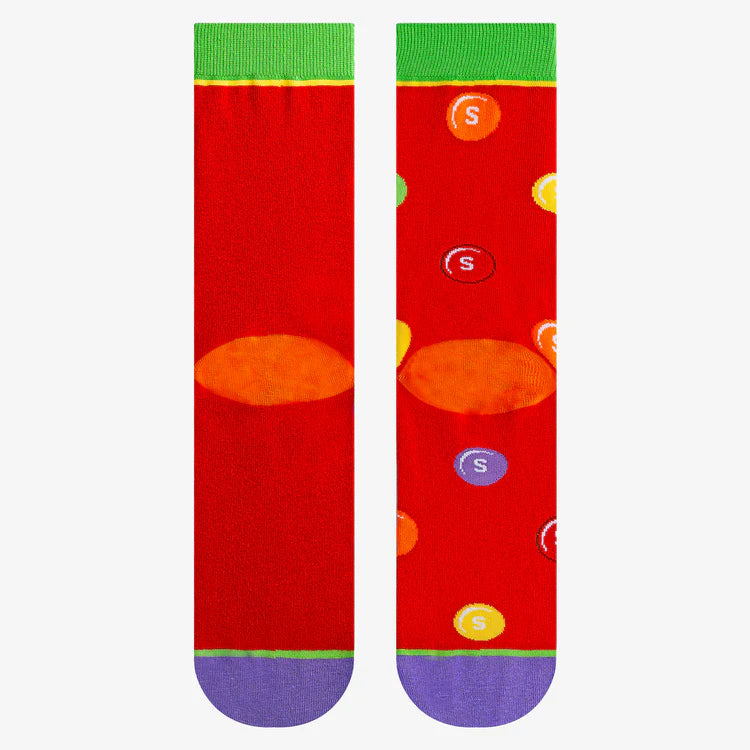 Skittles Split Crew Socks | Men's