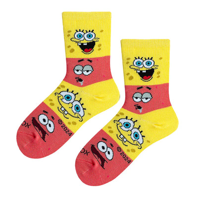 Spongebob & Patrick Crew Socks | Kids'