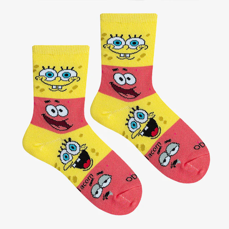 Spongebob & Patrick Crew Socks | Kids'