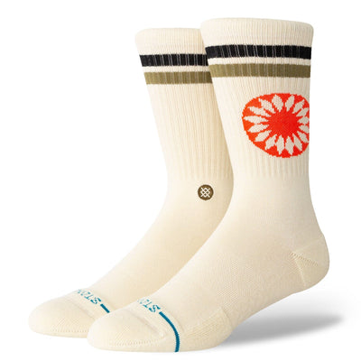 Sun Dial Crew Socks | Men's - Knock Your Socks Off