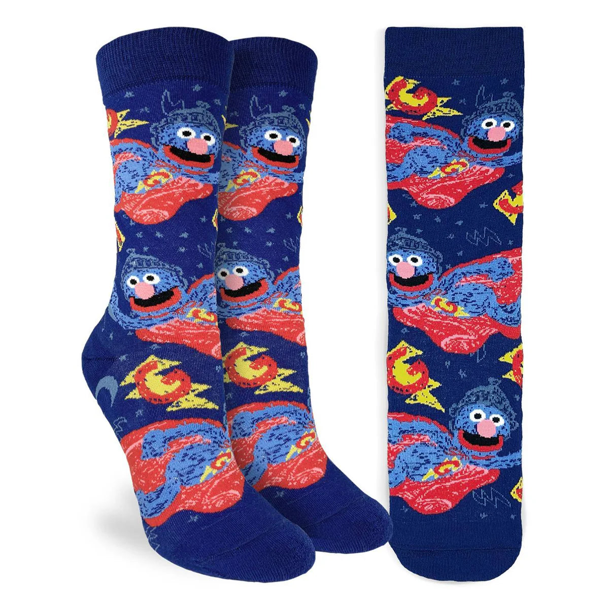 Super Grover Crew Socks | Women's - Knock Your Socks Off