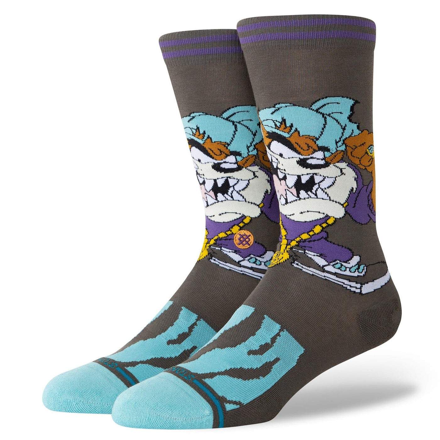 Taz Crew Socks | Men's - Knock Your Socks Off