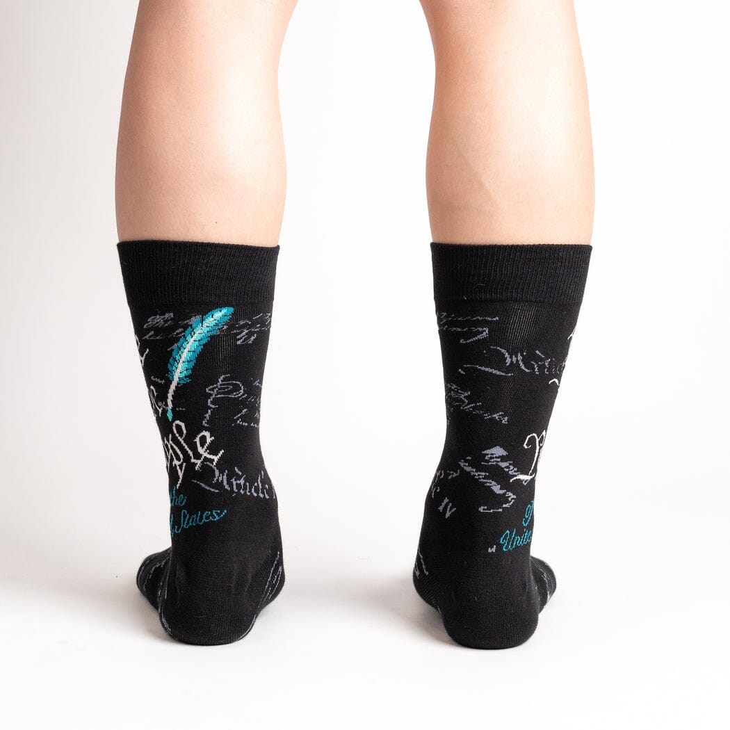 The Constitution Crew Socks | Men's - Knock Your Socks Off