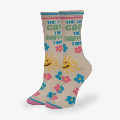 The Less I Care Crew Socks | Women's