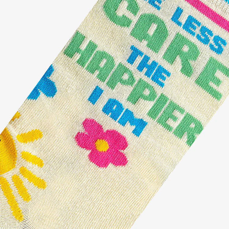 The Less I Care Crew Socks | Women's