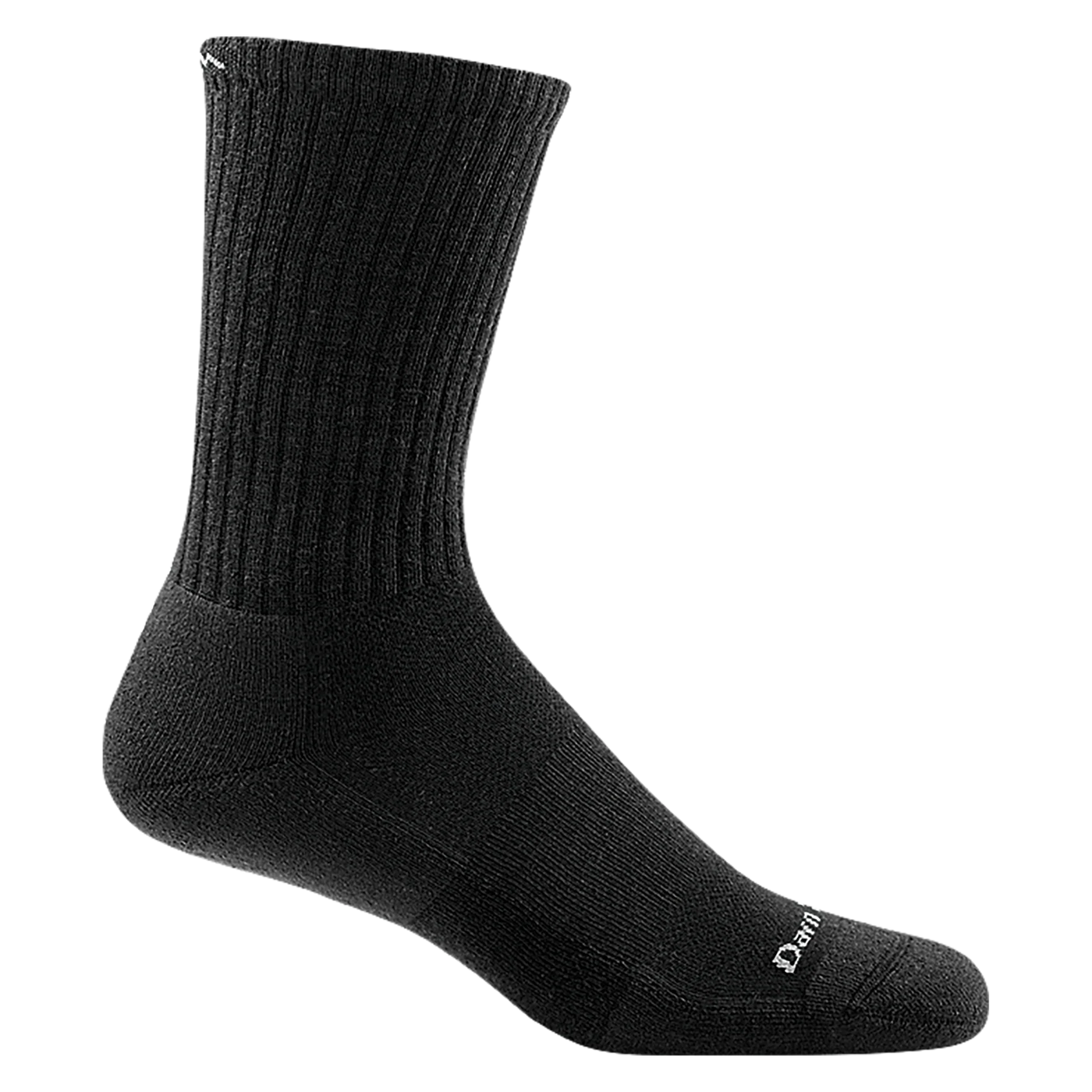 The Standard Crew Lightweight Black | Men's - Knock Your Socks Off