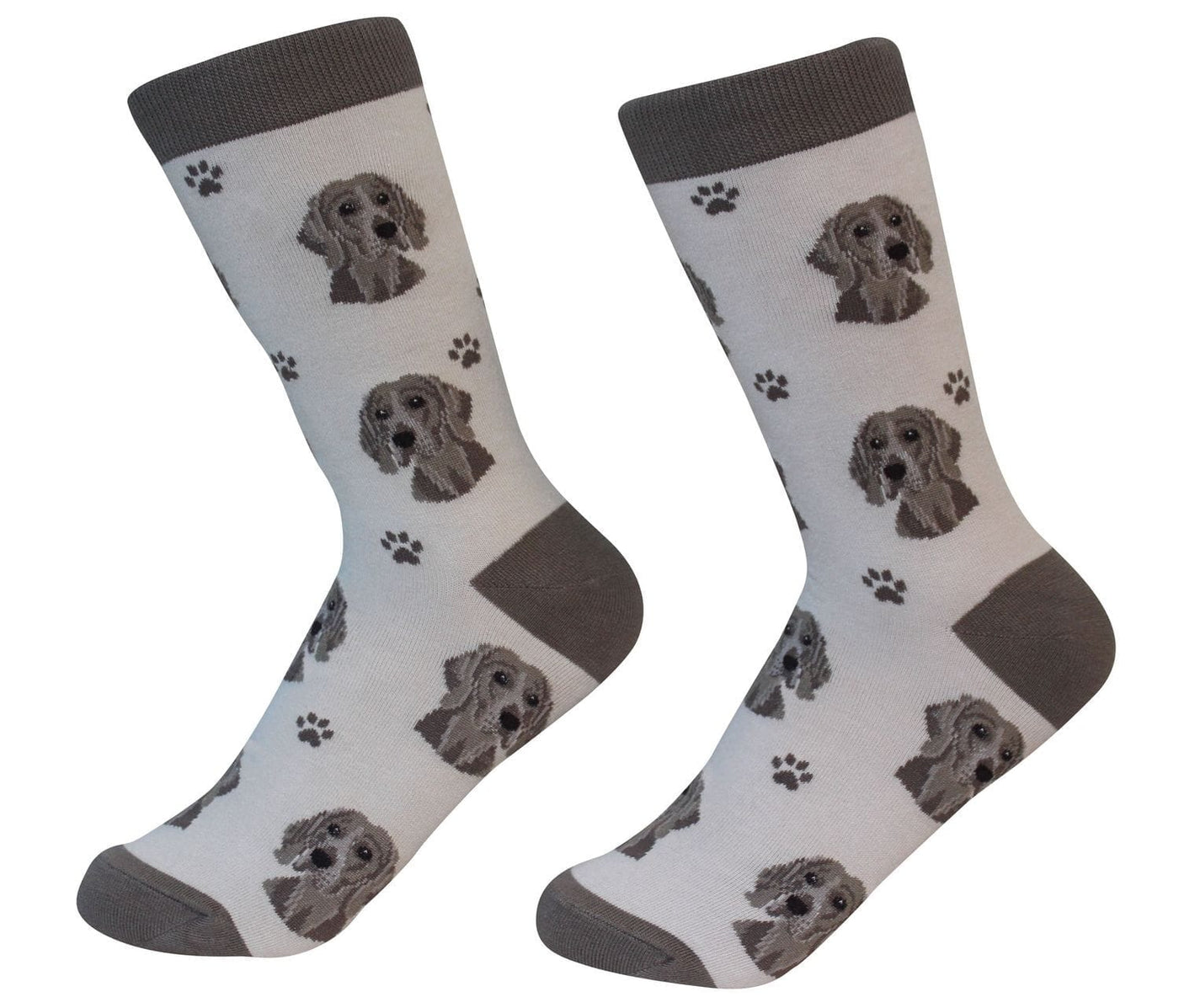 Weimaraner Crew Socks | Unisex - Knock Your Socks Off