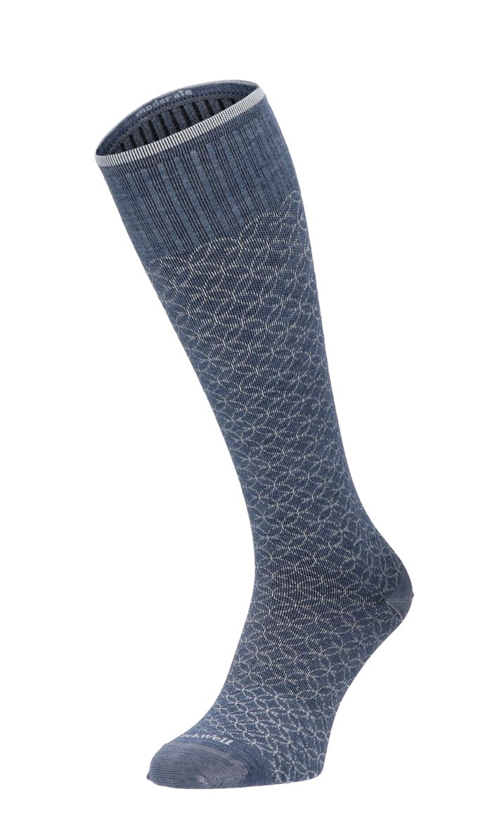 Featherweight Fancy Denim (Moderate Graduated Compression) | Women's - Knock Your Socks Off