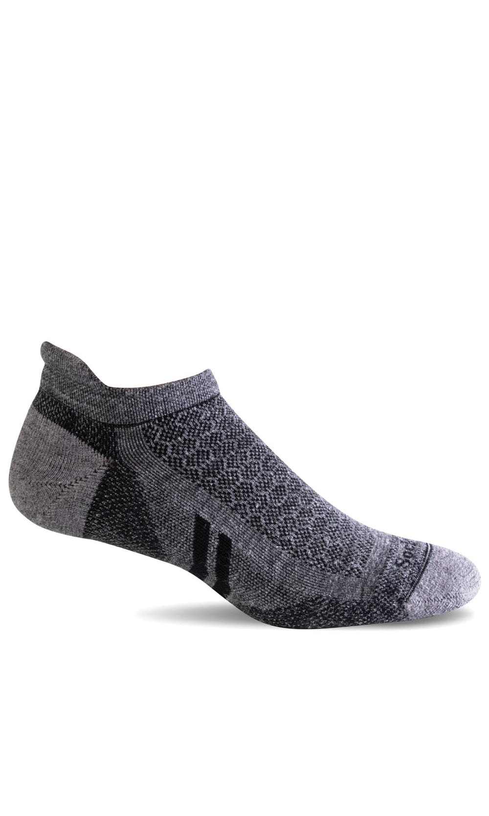 Incline II Micro Charcoal (Moderate Compression) | Men's - Knock Your Socks Off