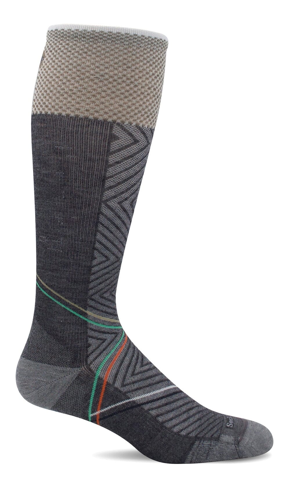 Pulse Charcoal (Firm Graduated Compression) | Women's - Knock Your Socks Off