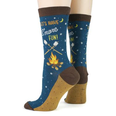 Smores Crew Socks | Women's - Knock Your Socks Off