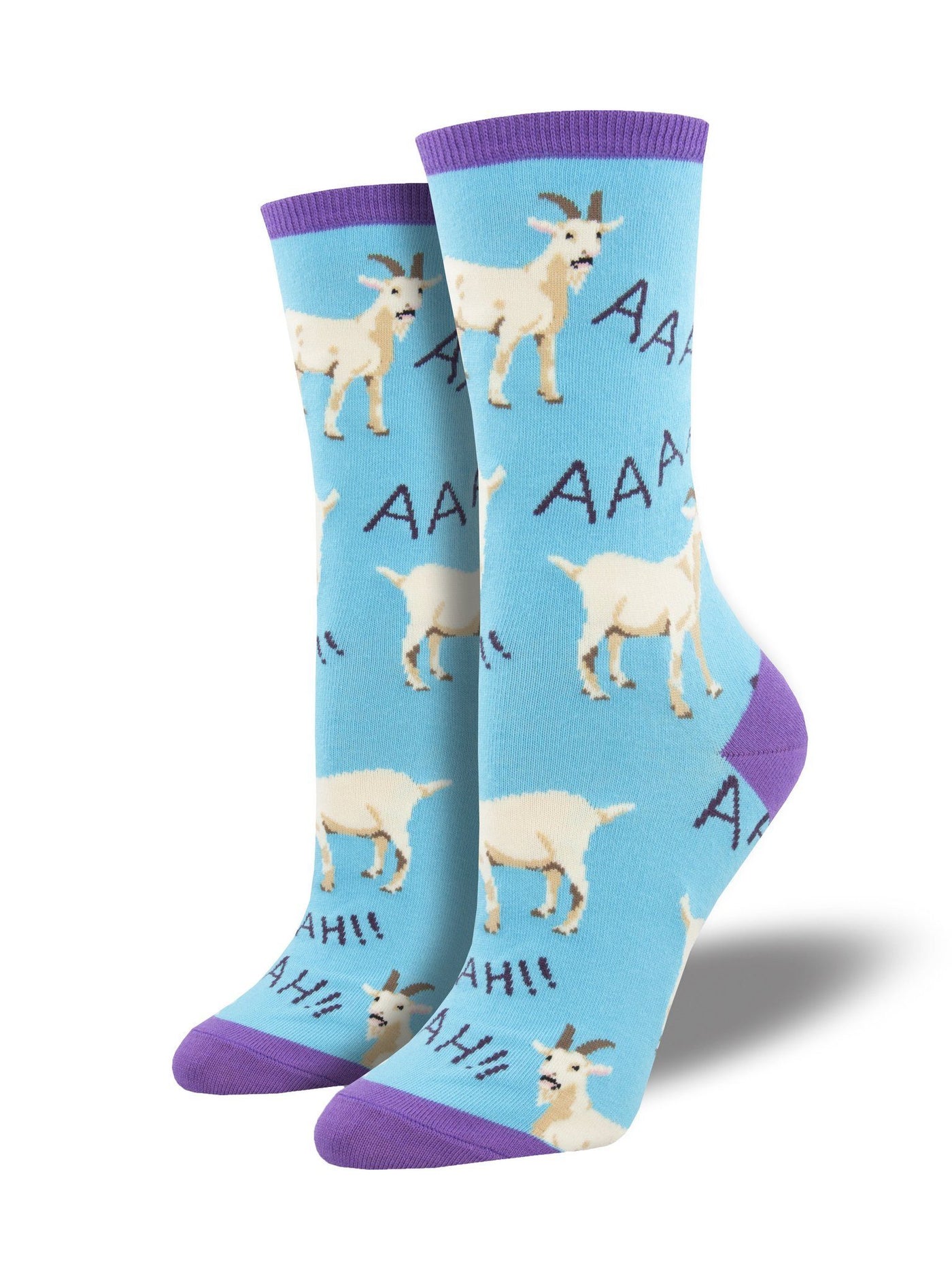 Socksmith - Screaming Goats Crew Socks | Women's - Knock Your Socks Off